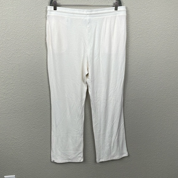 New Tommy Bahama Island Soft Sea Cove Rib Pant White Lounge Resort Sz L - Picture 6 of 13